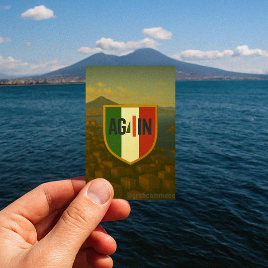 Sticker AG4IN - Napoli View