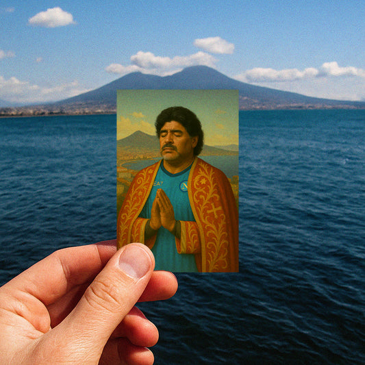 Sticker Diego Armando Maradona - Napoli View