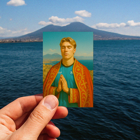 Sticker Rasmus Højlund - Napoli View
