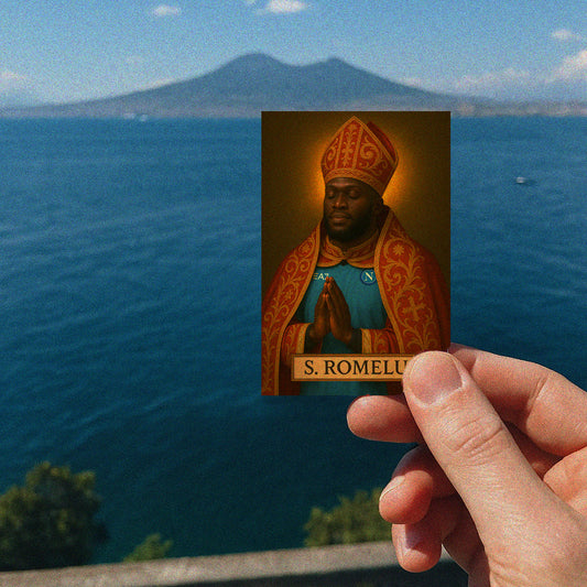 Sticker Santo Romelu Lukaku