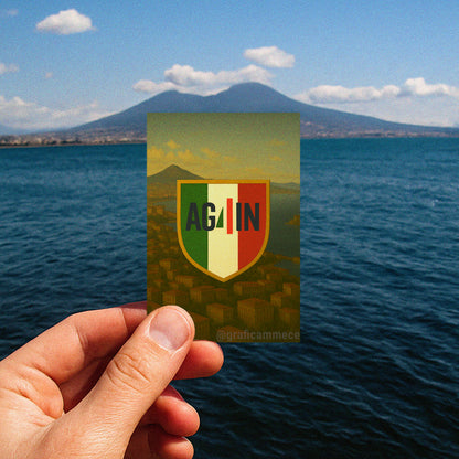 Set 6 Sticker - Napoli View