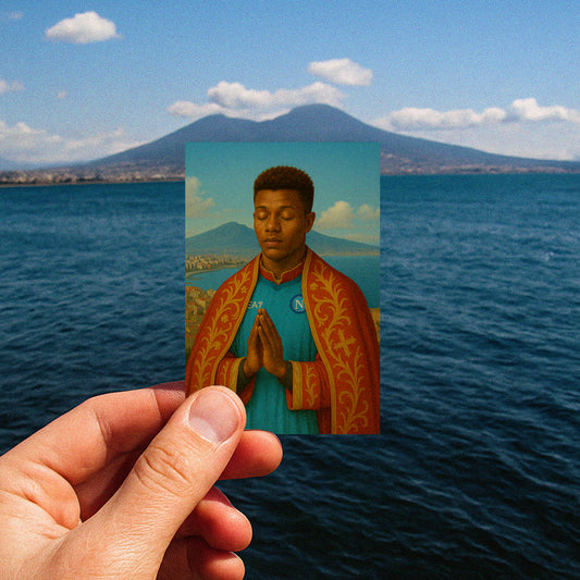Sticker David Neres - Napoli View